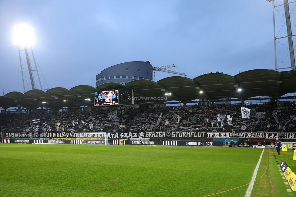 Sturm Graz - Ried
Oesterreichische Fussball Bundesliga, 18. Runde, SK Sturm Graz - SV Ried, Stadion Liebenau Graz, 08.02.2026. Foto zeigt Fans von Sturm
