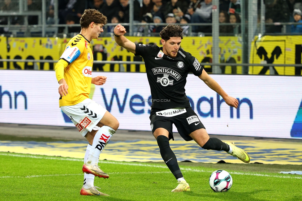 Sturm Graz - Ried
Oesterreichische Fussball Bundesliga, 18. Runde, SK Sturm Graz - SV Ried, Stadion Liebenau Graz, 08.02.2026. Foto zeigt Emir Karic (Sturm)
