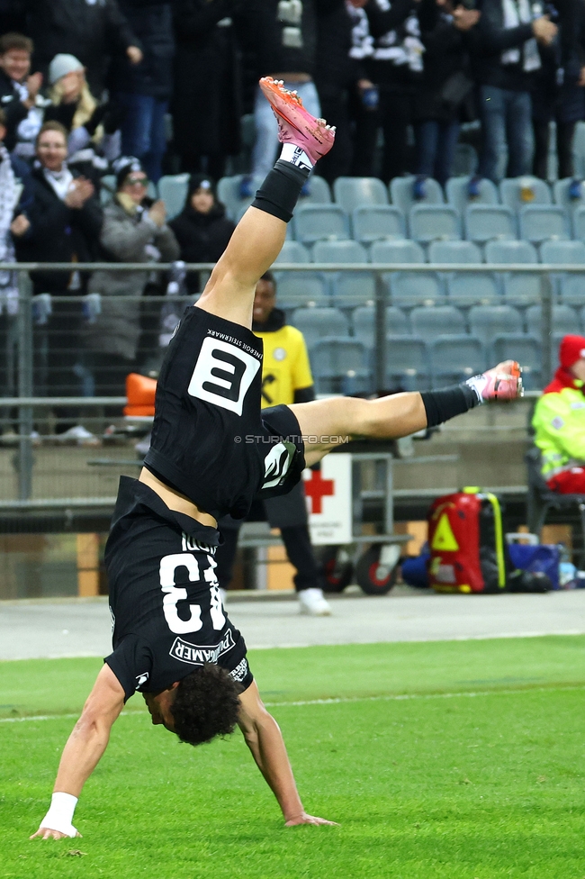 Sturm Graz - Ried
Oesterreichische Fussball Bundesliga, 18. Runde, SK Sturm Graz - SV Ried, Stadion Liebenau Graz, 08.02.2026. Foto zeigt Jacob Peter Hoedl (Sturm)
