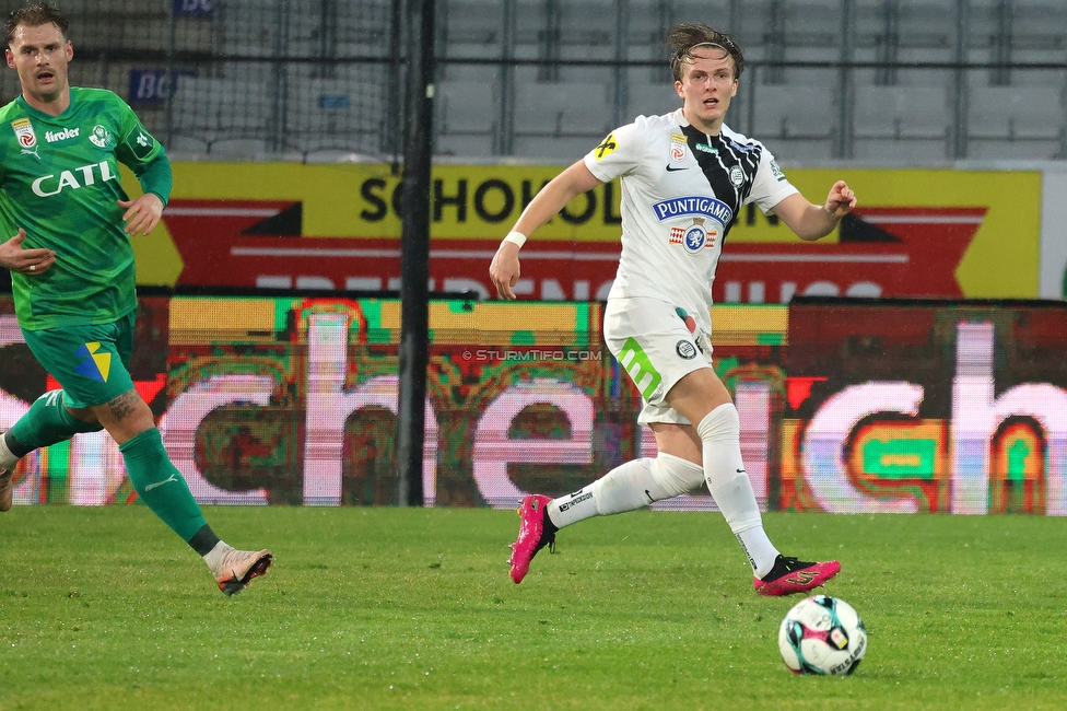 WSG Tirol - Sturm Graz
Oesterreichische Fussball Bundesliga, 19. Runde, WSG Tirol - SK Sturm Graz, Tivoli Stadion Neu, 14.02.2026.

Foto zeigt Paul Koller (Sturm)
