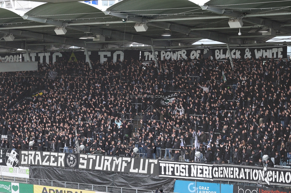 Sturm Graz - BW Linz
Oesterreichische Fussball Bundesliga, 20. Runde, SK Sturm Graz - FC Blau-Weiss Linz, Stadion Liebenau Graz, 22.02.2026. Foto zeigt Fans von Sturm
Schlüsselwörter: sturmflut