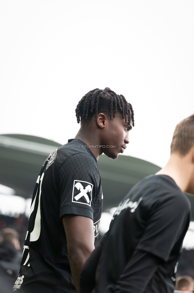 Sturm Graz - BW Linz
Oesterreichische Fussball Bundesliga, 20. Runde, SK Sturm Graz - FC Blau-Weiss Linz, Stadion Liebenau Graz, 22.02.2026. 

Foto zeigt Seedy Jatta (Sturm)

