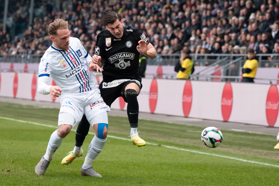 Sturm Graz - BW Linz
Oesterreichische Fussball Bundesliga, 20. Runde, SK Sturm Graz - FC Blau-Weiss Linz, Stadion Liebenau Graz, 22.02.2026. 

Foto zeigt Albert Vallci (Sturm)
