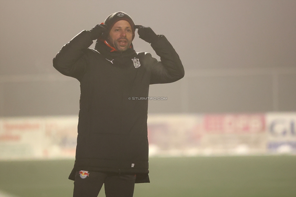 Sturm Damen - RB Salzburg
OEFB Frauen Bundesliga, 15. Runde, SK Sturm Graz Damen - RB Salzburg, Koralmstadion Deutschlandsberg , 21.02.2026. Foto zeigt den Trainer von Salzburg
