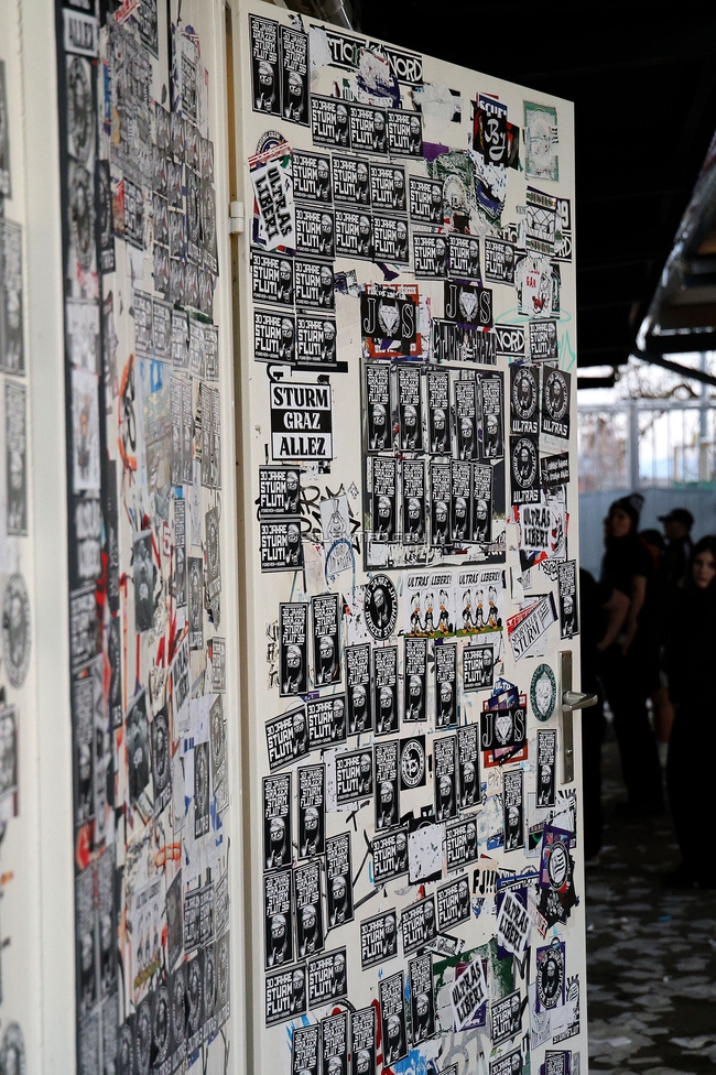 Wolfsberg - Sturm Graz
Oesterreichische Fussball Bundesliga, 21. Runde, Wolfsberger AC - SK Sturm Graz, Lavanttal Arena Wolfsberg, 01.03.2026. 

Foto zeigt Fans von Sturm
