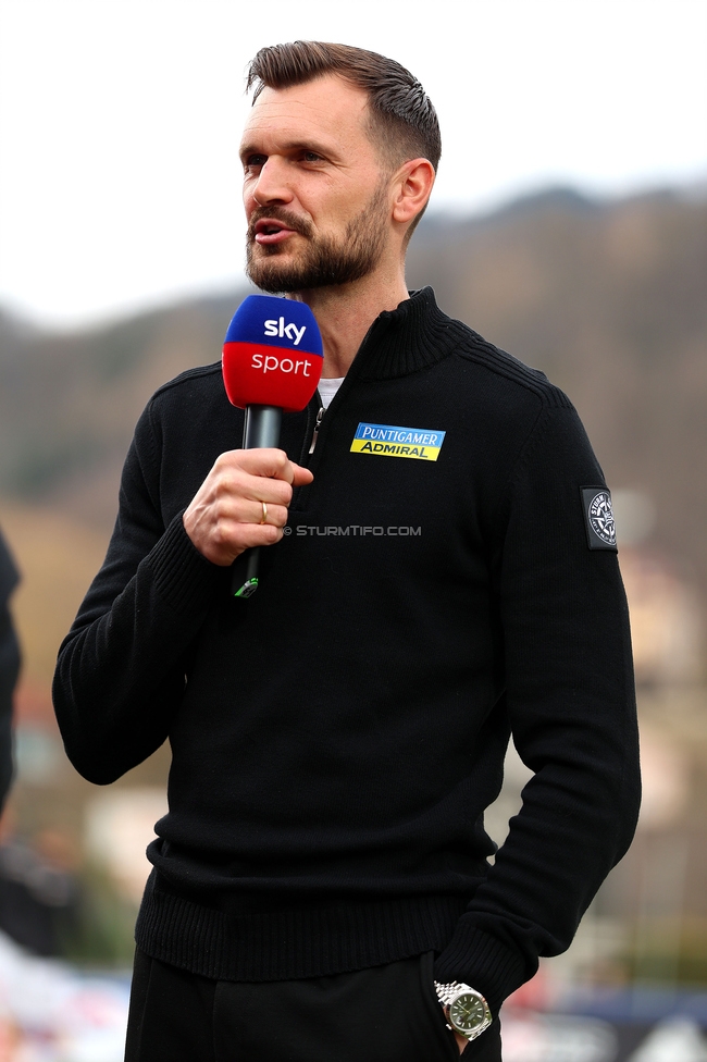 Wolfsberg - Sturm Graz
Oesterreichische Fussball Bundesliga, 21. Runde, Wolfsberger AC - SK Sturm Graz, Lavanttal Arena Wolfsberg, 01.03.2026. 

Foto zeigt Fabio Ingolitsch (Cheftrainer Sturm)
