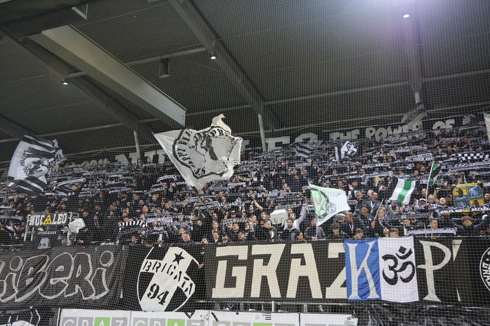 Sturm Graz - Altach
Oesterreichische Fussball Bundesliga, 22. Runde, SK Sturm Graz - SCR Altach, Stadion Liebenau Graz, 08.03.2026. Foto zeigt Fans von Sturm
