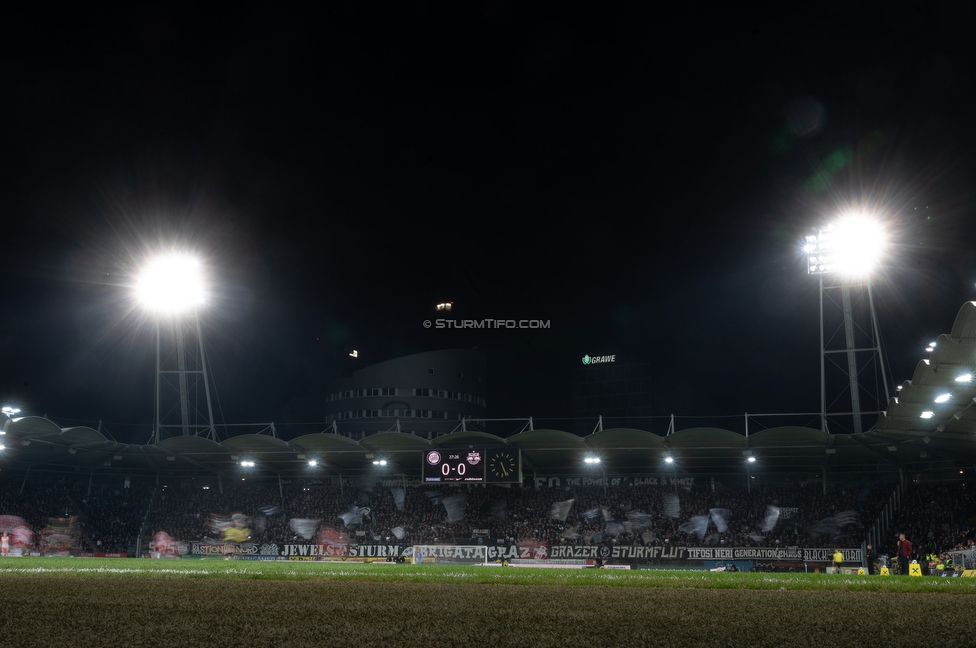 Sturm Graz - RB Salzburg
Oesterreichische Fussball Bundesliga, 24. Runde, SK Sturm Graz - FC RB Salzburg, Stadion Graz-Liebenau, 20.03.2026. Foto zeigt Fans von Sturm
