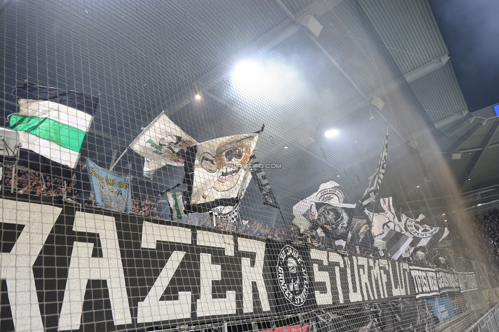 Sturm Graz - RB Salzburg
Oesterreichische Fussball Bundesliga, 24. Runde, SK Sturm Graz - FC RB Salzburg, Stadion Graz-Liebenau, 20.03.2026. 

Foto zeigt Fans von Sturm
Schlüsselwörter: sturmflut