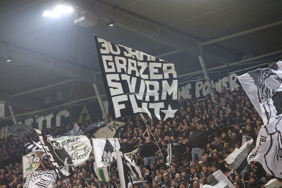 Sturm Graz - RB Salzburg
Oesterreichische Fussball Bundesliga, 24. Runde, SK Sturm Graz - FC RB Salzburg, Stadion Graz-Liebenau, 20.03.2026. 

Foto zeigt Fans von Sturm
Schlüsselwörter: sturmflut