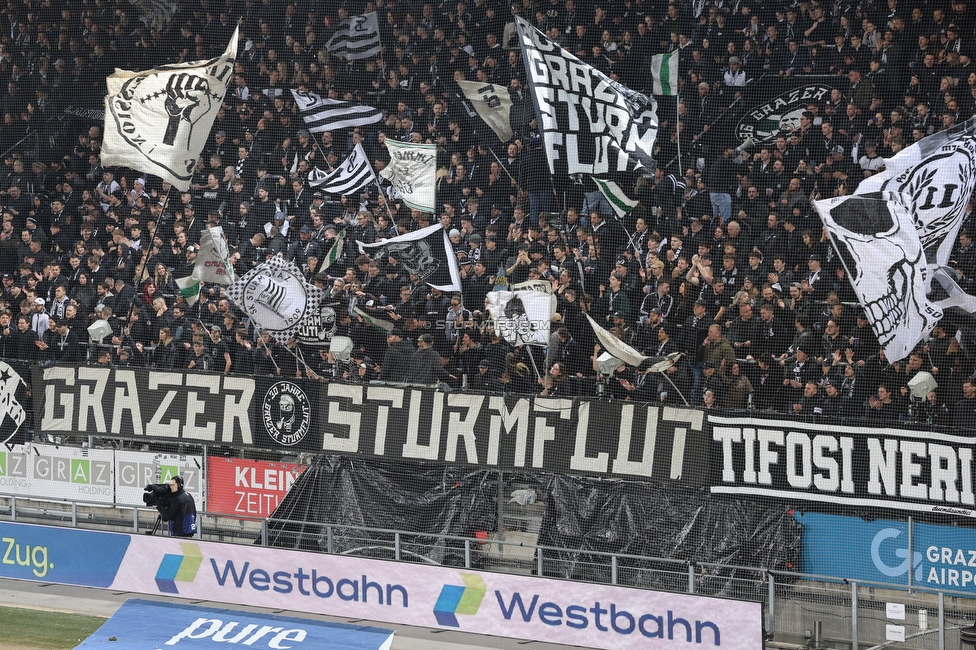 Sturm Graz - RB Salzburg
Oesterreichische Fussball Bundesliga, 24. Runde, SK Sturm Graz - FC RB Salzburg, Stadion Graz-Liebenau, 20.03.2026. 

Foto zeigt Fans von Sturm
Schlüsselwörter: sturmflut tifosi