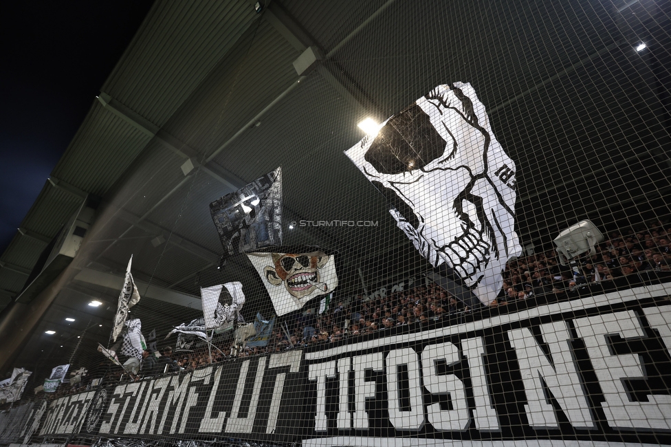 Sturm Graz - RB Salzburg
Oesterreichische Fussball Bundesliga, 24. Runde, SK Sturm Graz - FC RB Salzburg, Stadion Graz-Liebenau, 20.03.2026. Foto zeigt Fans von Sturm
Schlüsselwörter: sturmflut tifosi