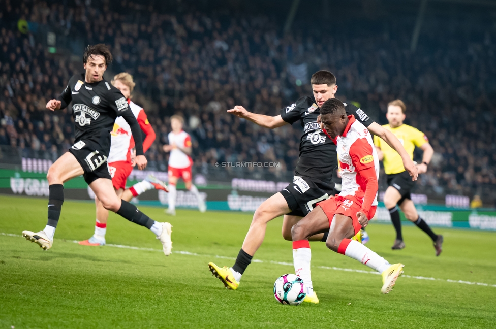 Sturm Graz - RB Salzburg
Oesterreichische Fussball Bundesliga, 24. Runde, SK Sturm Graz - FC RB Salzburg, Stadion Graz-Liebenau, 20.03.2026. Foto zeigt Arjan Malic (Sturm)
