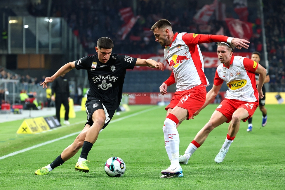 Sturm Graz - RB Salzburg
Oesterreichische Fussball Bundesliga, 24. Runde, SK Sturm Graz - FC RB Salzburg, Stadion Graz-Liebenau, 20.03.2026. 

Foto zeigt Arjan Malic (Sturm)
