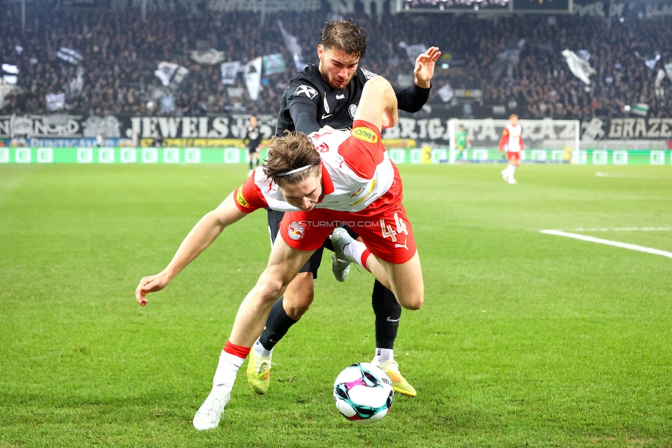 Sturm Graz - RB Salzburg
Oesterreichische Fussball Bundesliga, 24. Runde, SK Sturm Graz - FC RB Salzburg, Stadion Graz-Liebenau, 20.03.2026. 

Foto zeigt Gizo Mamageishvili (Sturm)
