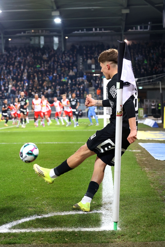 Sturm Graz - RB Salzburg
Oesterreichische Fussball Bundesliga, 24. Runde, SK Sturm Graz - FC RB Salzburg, Stadion Graz-Liebenau, 20.03.2026. Foto zeigt Filip Jan Roza (Sturm)
