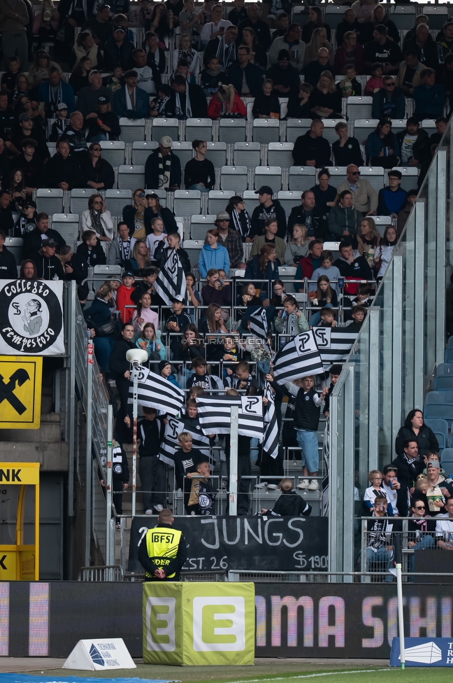 Sturm Graz - Hartberg
Oesterreichische Fussball Bundesliga, 26. Runde, SK Sturm Graz - TSV Hartberg, Stadion Graz-Liebenau, 12.04.2026. 

Foto zeigt Fans von Sturm
