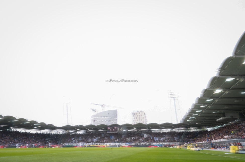 Sturm Graz - Hartberg
Oesterreichische Fussball Bundesliga, 26. Runde, SK Sturm Graz - TSV Hartberg, Stadion Graz-Liebenau, 12.04.2026. 

Foto zeigt Fans von Sturm
