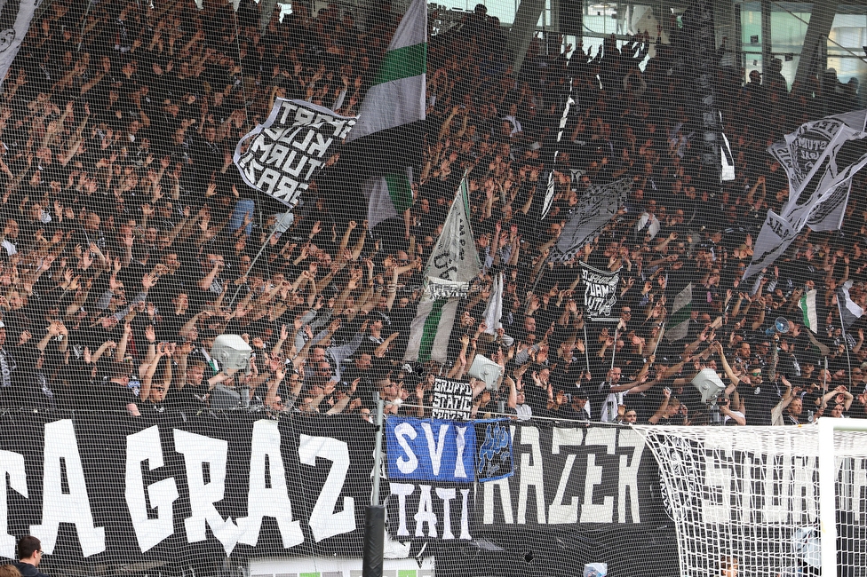 Sturm Graz - Hartberg
Oesterreichische Fussball Bundesliga, 26. Runde, SK Sturm Graz - TSV Hartberg, Stadion Graz-Liebenau, 12.04.2026. 

Foto zeigt Fans von Sturm
Schlüsselwörter: brigata pisa