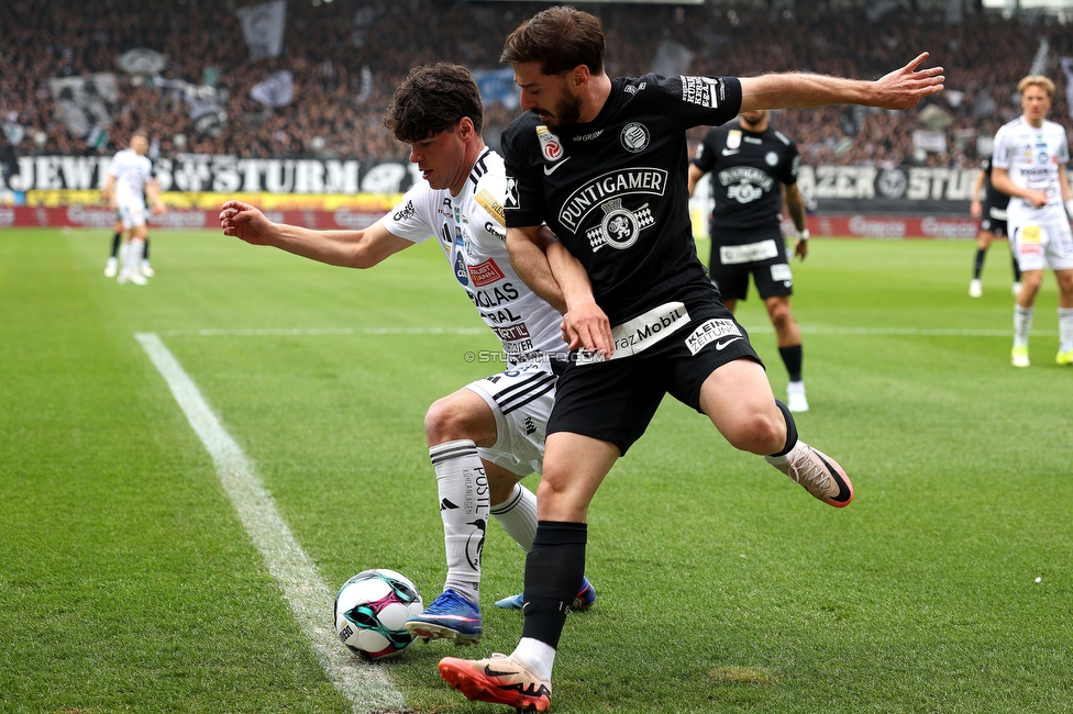 Sturm Graz - Hartberg
Oesterreichische Fussball Bundesliga, 26. Runde, SK Sturm Graz - TSV Hartberg, Stadion Graz-Liebenau, 12.04.2026. 

Foto zeigt Otar Kiteishvili (Sturm)
