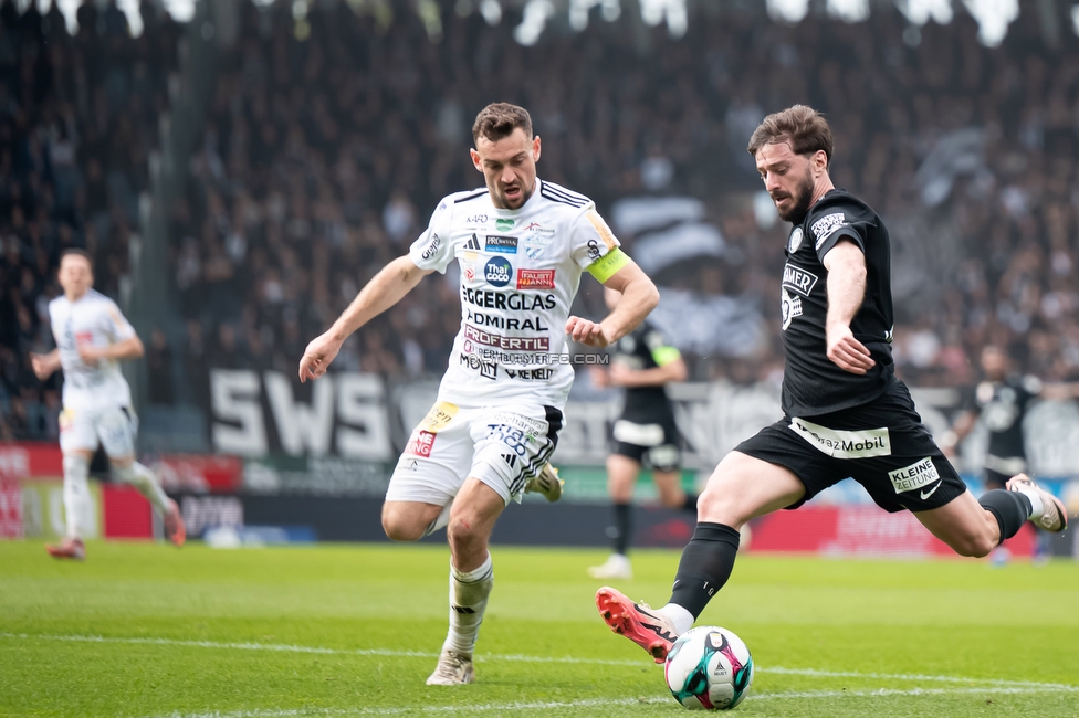 Sturm Graz - Hartberg
Oesterreichische Fussball Bundesliga, 26. Runde, SK Sturm Graz - TSV Hartberg, Stadion Graz-Liebenau, 12.04.2026. 

Foto zeigt Otar Kiteishvili (Sturm)
