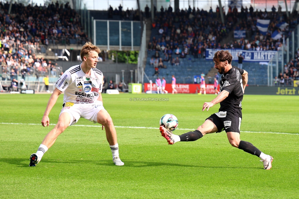 Sturm Graz - Hartberg
Oesterreichische Fussball Bundesliga, 26. Runde, SK Sturm Graz - TSV Hartberg, Stadion Graz-Liebenau, 12.04.2026. Foto zeigt Otar Kiteishvili (Sturm)

