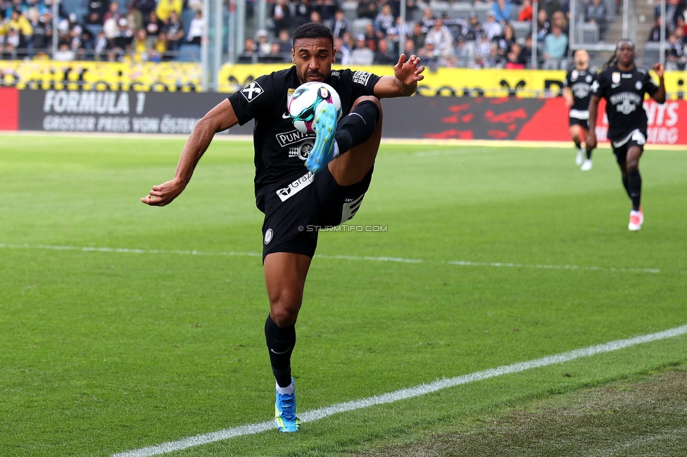 Sturm Graz - Hartberg
Oesterreichische Fussball Bundesliga, 26. Runde, SK Sturm Graz - TSV Hartberg, Stadion Graz-Liebenau, 12.04.2026. Foto zeigt Maurice Maximilian Malone (Sturm)
