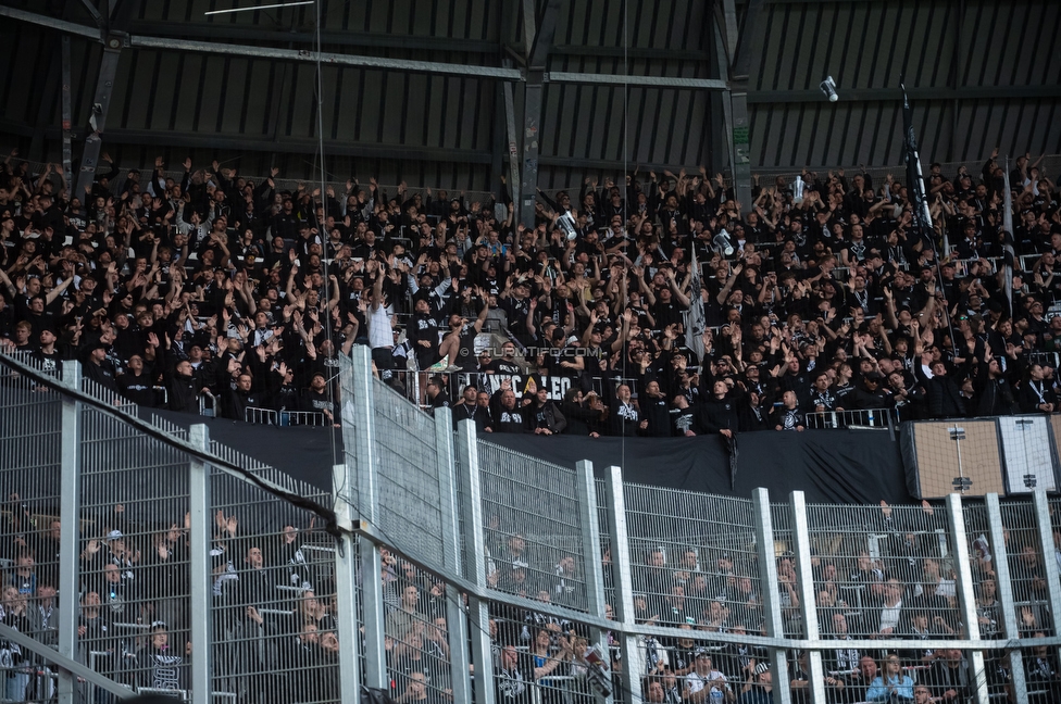 LASK - Sturm Graz
Oesterreichische Fussball Bundesliga, 27. Runde, LASK - SK Sturm Graz, Arena Linz, 19.04.2026.

Foto zeigt Fans von Sturm
