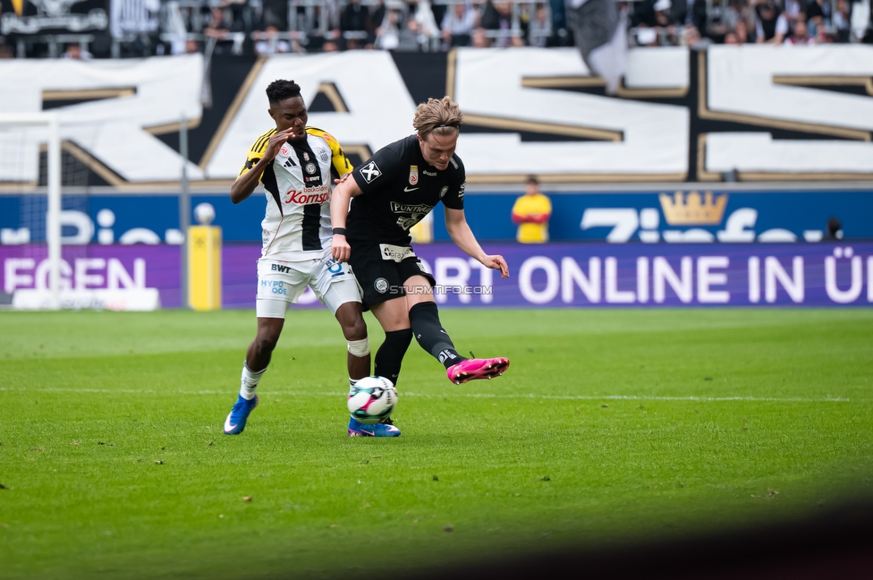 LASK - Sturm Graz
Oesterreichische Fussball Bundesliga, 27. Runde, LASK - SK Sturm Graz, Arena Linz, 19.04.2026.

Foto zeigt Paul-Friedrich Koller (Sturm)
