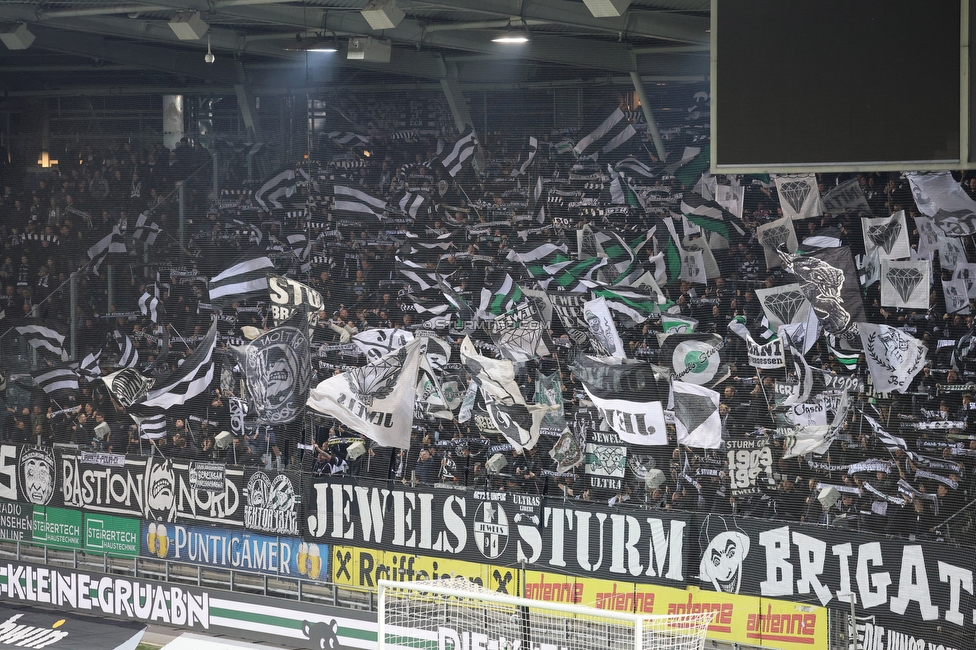 Sturm Graz - LASK
Oesterreichische Fussball Bundesliga, 28. Runde, SK Sturm Graz - LASK, Stadion Graz-Liebenau, 22.04.2026. Foto zeigt Fans von Sturm mit einer Choreografie
Schlüsselwörter: jewels