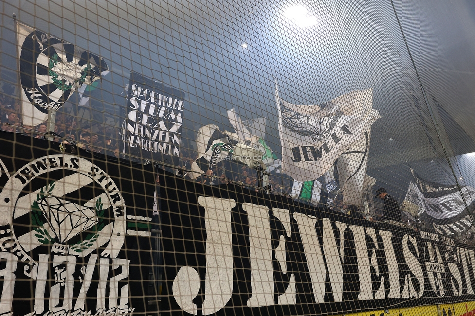 Sturm Graz - LASK
Oesterreichische Fussball Bundesliga, 28. Runde, SK Sturm Graz - LASK, Stadion Graz-Liebenau, 22.04.2026. 

Foto zeigt Fans von Sturm
Schlüsselwörter: jewels