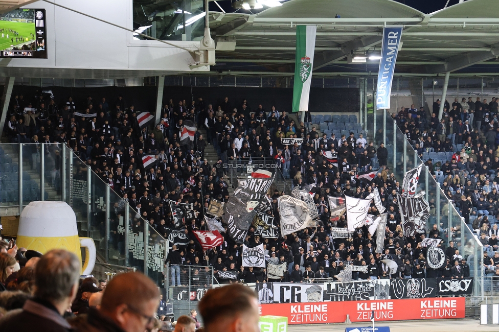 Sturm Graz - LASK
Oesterreichische Fussball Bundesliga, 28. Runde, SK Sturm Graz - LASK, Stadion Graz-Liebenau, 22.04.2026. 

Foto zeigt Fans von LASK
