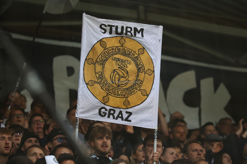 Sturm Graz - LASK
Oesterreichische Fussball Bundesliga, 28. Runde, SK Sturm Graz - LASK, Stadion Graz-Liebenau, 22.04.2026. 

Foto zeigt Fans von Sturm
