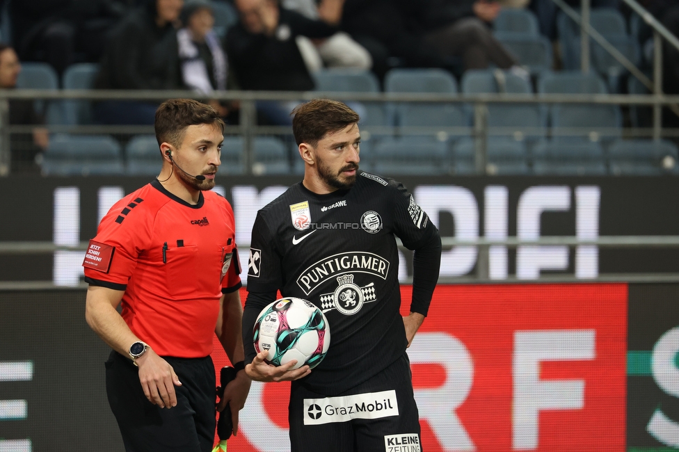 Sturm Graz - LASK
Oesterreichische Fussball Bundesliga, 28. Runde, SK Sturm Graz - LASK, Stadion Graz-Liebenau, 22.04.2026. 

Foto zeigt Otar Kiteishvili (Sturm)
