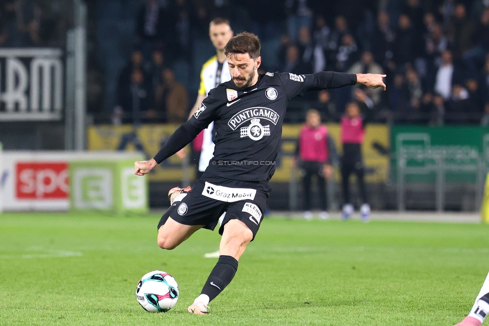 Sturm Graz - LASK
Oesterreichische Fussball Bundesliga, 28. Runde, SK Sturm Graz - LASK, Stadion Graz-Liebenau, 22.04.2026. 

Foto zeigt Otar Kiteishvili (Sturm)
