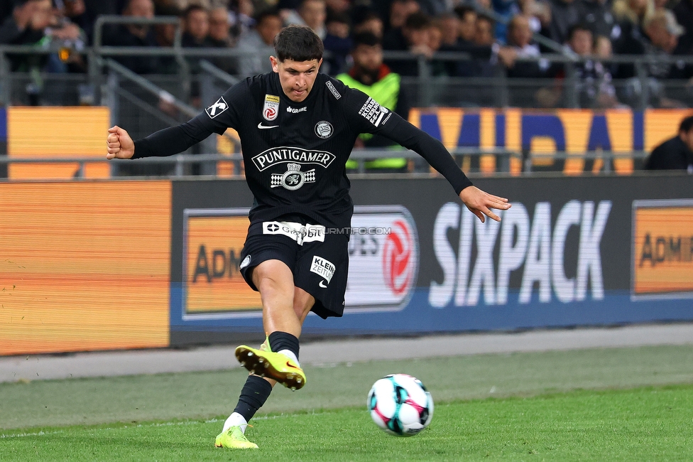 Sturm Graz - LASK
Oesterreichische Fussball Bundesliga, 28. Runde, SK Sturm Graz - LASK, Stadion Graz-Liebenau, 22.04.2026. 

Foto zeigt Arjan Malic (Sturm)
