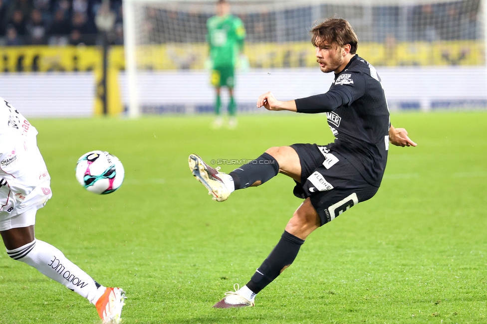 Sturm Graz - LASK
Oesterreichische Fussball Bundesliga, 28. Runde, SK Sturm Graz - LASK, Stadion Graz-Liebenau, 22.04.2026. 

Foto zeigt Gizo Mamageishvili (Sturm)
