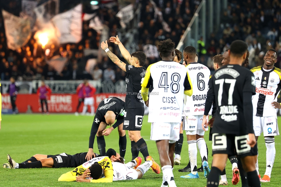 Sturm Graz - LASK
Oesterreichische Fussball Bundesliga, 28. Runde, SK Sturm Graz - LASK, Stadion Graz-Liebenau, 22.04.2026. 

Foto zeigt Jusuf Gazibegovic (Sturm)
