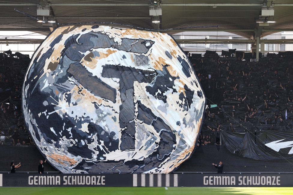 Sturm Graz - Austria Wien
Oesterreichische Fussball Bundesliga, 29. Runde, SK Sturm Graz - FK Austria Wien, Stadion Graz-Liebenau, 26.04.2026. Foto zeigt Fans von Sturm mit einer Choreografie
