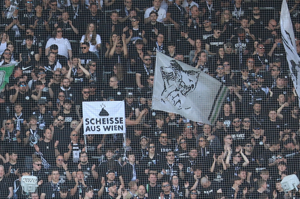 Sturm Graz - Austria Wien
Oesterreichische Fussball Bundesliga, 29. Runde, SK Sturm Graz - FK Austria Wien, Stadion Graz-Liebenau, 26.04.2026. Foto zeigt Fans von Sturm
