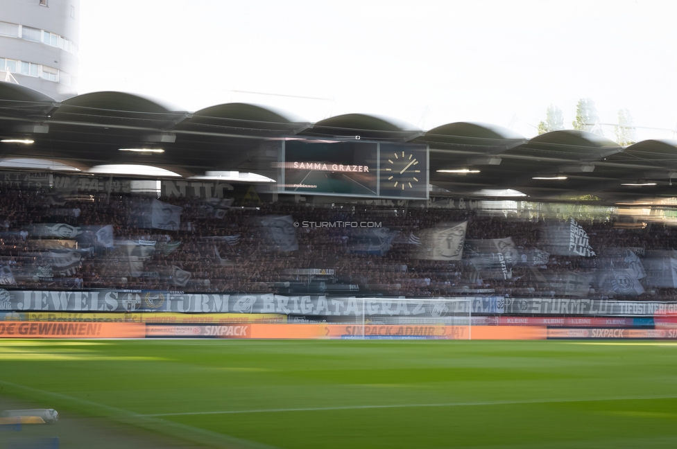 Sturm Graz - Austria Wien
Oesterreichische Fussball Bundesliga, 29. Runde, SK Sturm Graz - FK Austria Wien, Stadion Graz-Liebenau, 26.04.2026. 

Foto zeigt Fans von Sturm
