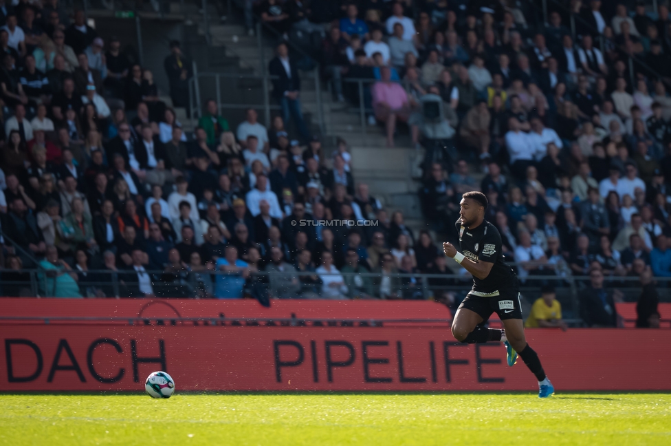 Sturm Graz - Austria Wien
Oesterreichische Fussball Bundesliga, 29. Runde, SK Sturm Graz - FK Austria Wien, Stadion Graz-Liebenau, 26.04.2026. Foto zeigt Maurice Malone (Sturm)
