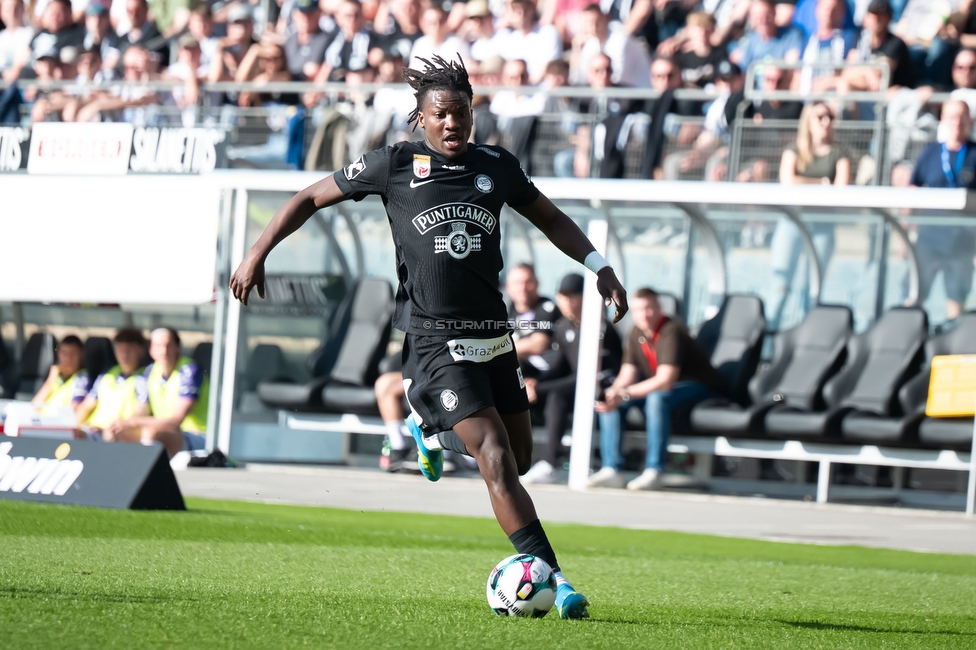 Sturm Graz - Austria Wien
Oesterreichische Fussball Bundesliga, 29. Runde, SK Sturm Graz - FK Austria Wien, Stadion Graz-Liebenau, 26.04.2026. Foto zeigt Seedy Jatta (Sturm)
