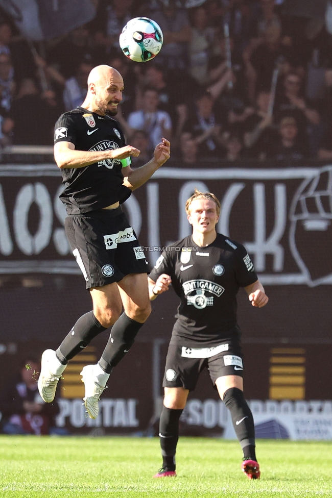 Sturm Graz - Austria Wien
Oesterreichische Fussball Bundesliga, 29. Runde, SK Sturm Graz - FK Austria Wien, Stadion Graz-Liebenau, 26.04.2026. 

Foto zeigt Jon Gorenc-Stankovic (Sturm)

