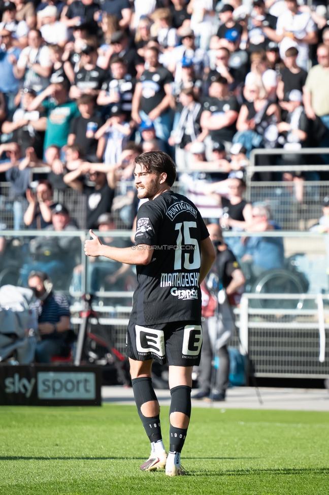 Sturm Graz - Austria Wien
Oesterreichische Fussball Bundesliga, 29. Runde, SK Sturm Graz - FK Austria Wien, Stadion Graz-Liebenau, 26.04.2026. 

Foto zeigt Gizo Mamageishvili (Sturm)
