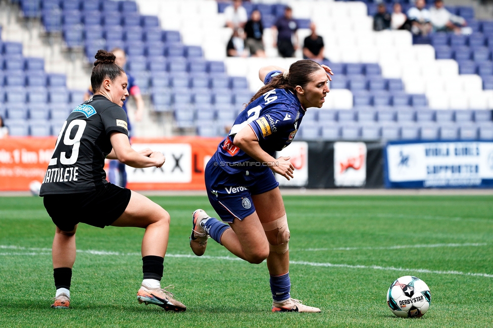 Austria Wien - Sturm Damen
OEFB Frauen Bundesliga, 3. Runde Play-Off, FK Austria Wien - SK Sturm Graz Damen, Generali Arena Wien, 09.05.2026. Foto zeigt Julia Michelle Wattilete (Sturm Damen)
