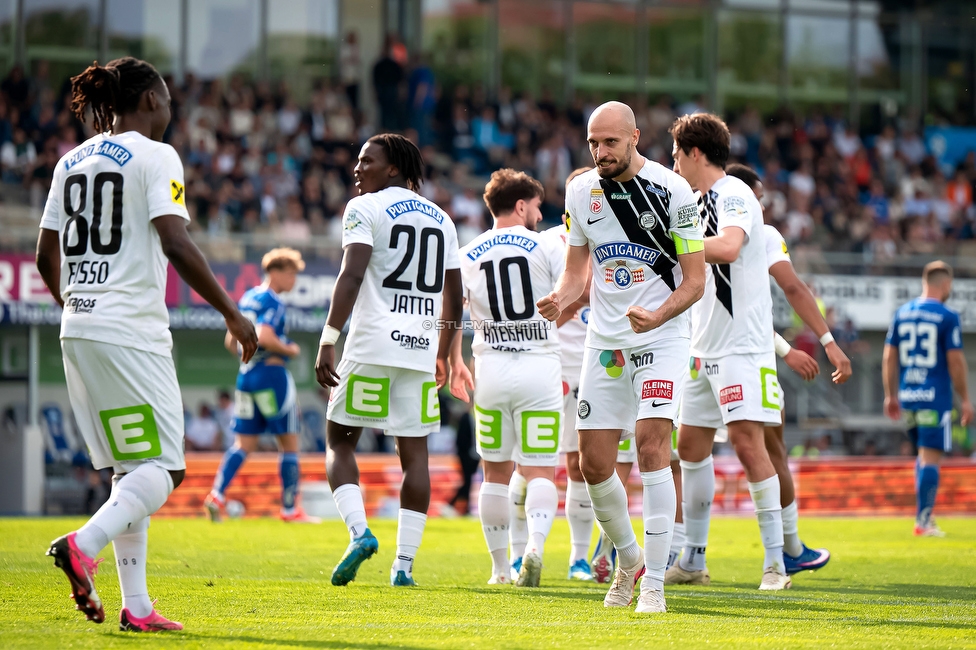 Hartberg - Sturm Graz
Oesterreichische Fussball Bundesliga, 31. Runde, TSV Hartberg - SK Sturm Graz, Profertil Arena Hartberg, 10.05.2026. 

Foto zeigt Jon Gorenc-Stankovic (Sturm)
