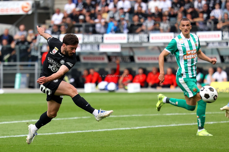 Sturm Graz - Rapid Wien
Oesterreichische Fussball Bundesliga, 32. Runde, SK Sturm Graz - SK Rapid Wien, Stadion Graz-Liebenau, 17.05.2026. Foto zeigt Otar Kiteishvili (Sturm)
