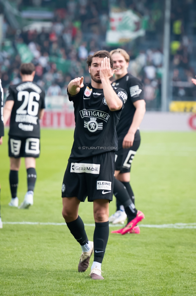 Sturm Graz - Rapid Wien
Oesterreichische Fussball Bundesliga, 32. Runde, SK Sturm Graz - SK Rapid Wien, Stadion Graz-Liebenau, 17.05.2026. Foto zeigt
