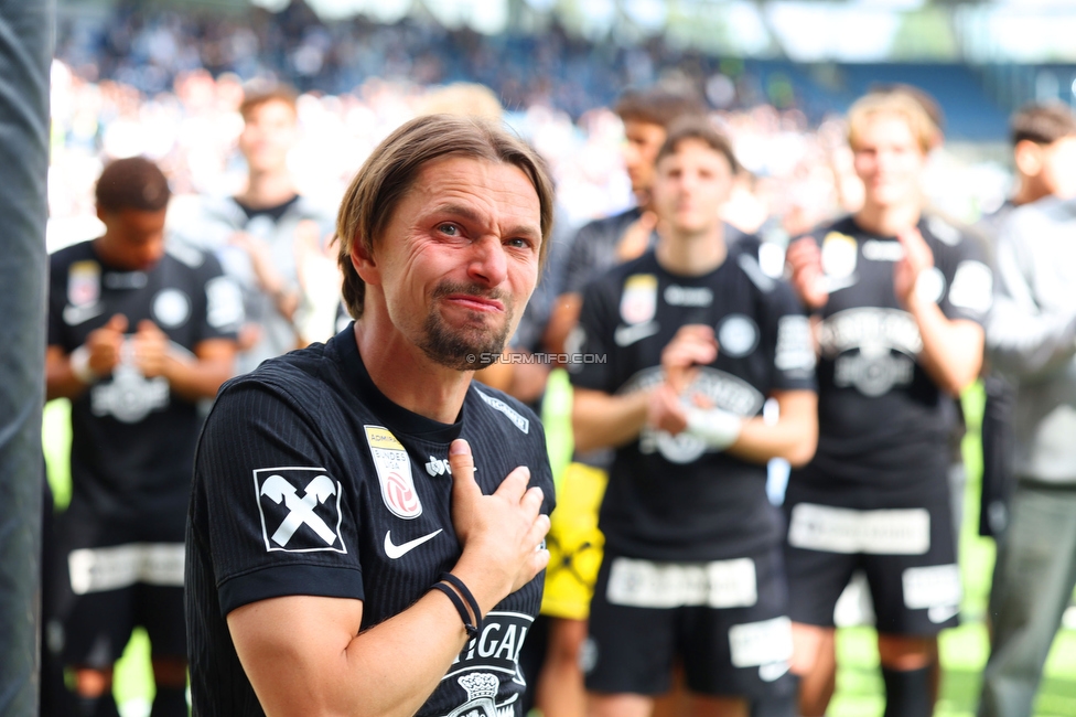 Sturm Graz - Rapid Wien
Oesterreichische Fussball Bundesliga, 32. Runde, SK Sturm Graz - SK Rapid Wien, Stadion Graz-Liebenau, 17.05.2026. Foto zeigt Stefan Hierlaender (Sturm)
